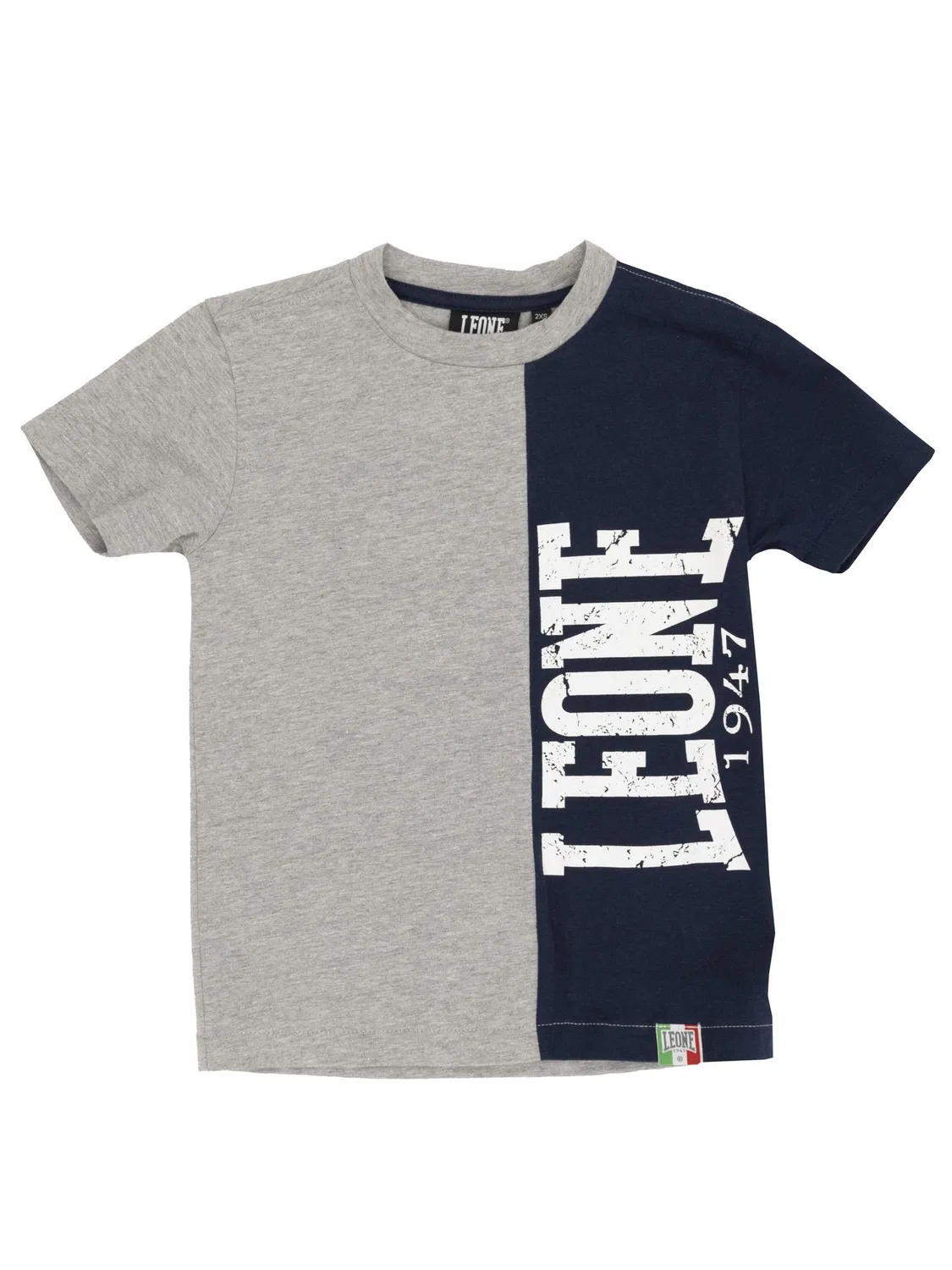 Детская футболка с принтом Leone Kids Vintage Grey от Leone 1947 Apparel, Grau Blau