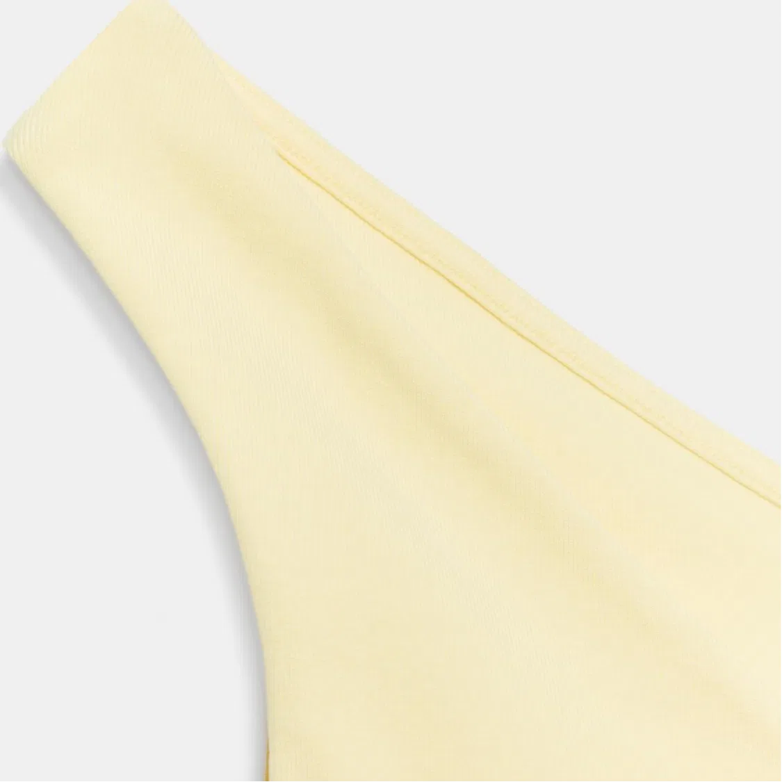 Женский топ с V-образным вырезом без рукавов Light Yellow ZARA, Light Yellow — фото 4