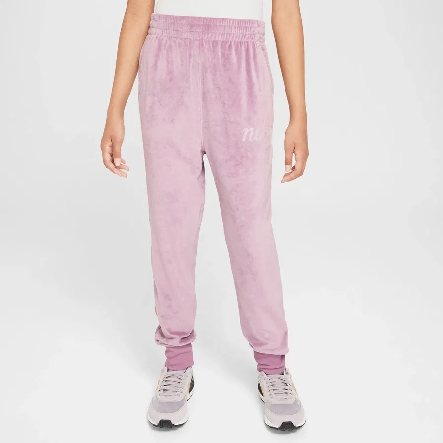 Детские спортивные брюки с мягким начесом Slim Fit Модель FZ5589-523 Nike, Фиолетовый
