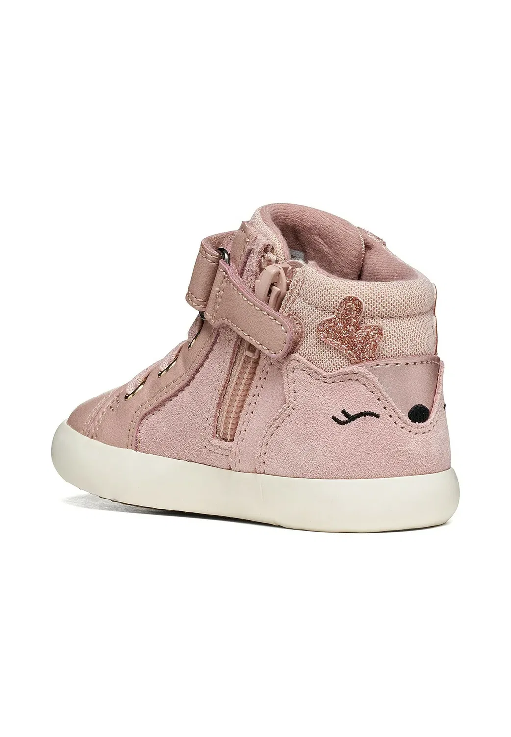 Kinder - boots gisli grau 25 unisex - детская обувь Geox, Old Rose — фото 4