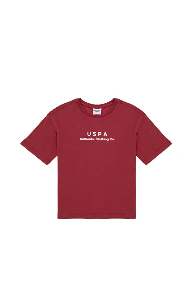 Детская футболка для мальчиков хлопковая U.S. Polo Assn., Cherry