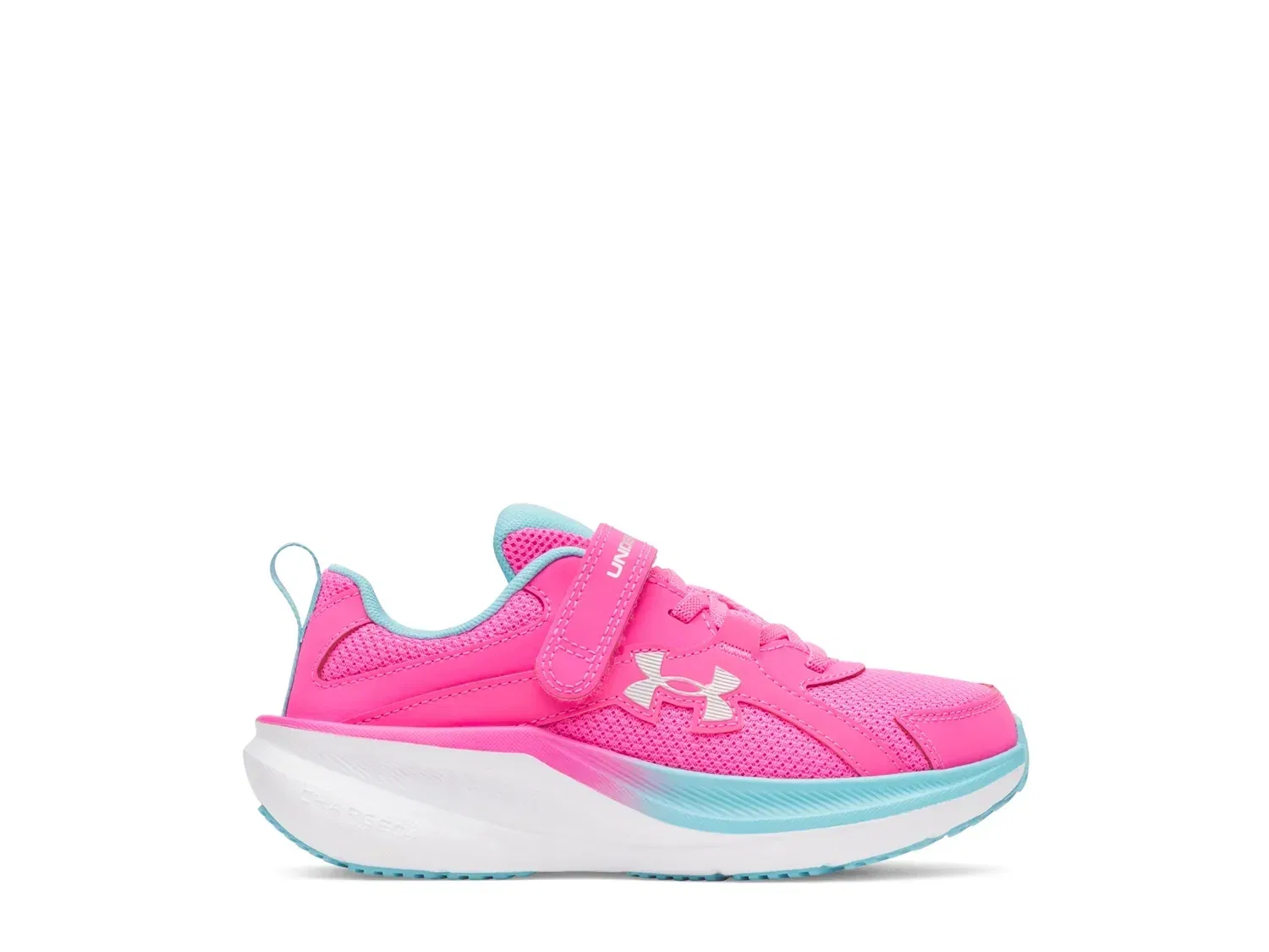 Кроссовки Assert 11, детские, Under Armour, светло-розовые