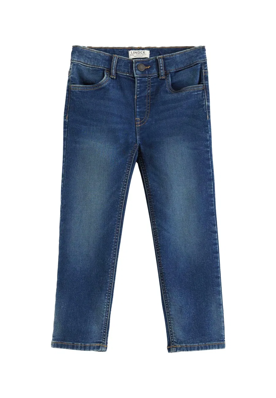 Джинсы Lindex Regular Jeans 'Staffan' темно-синего цвета