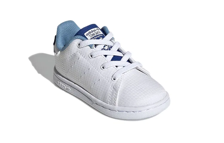 Детские кроссовки с принтом Primeblue Abrasion Resistant Low top Skateboard Shoes Adidas Originals, White Infant And Toddler — фото 3