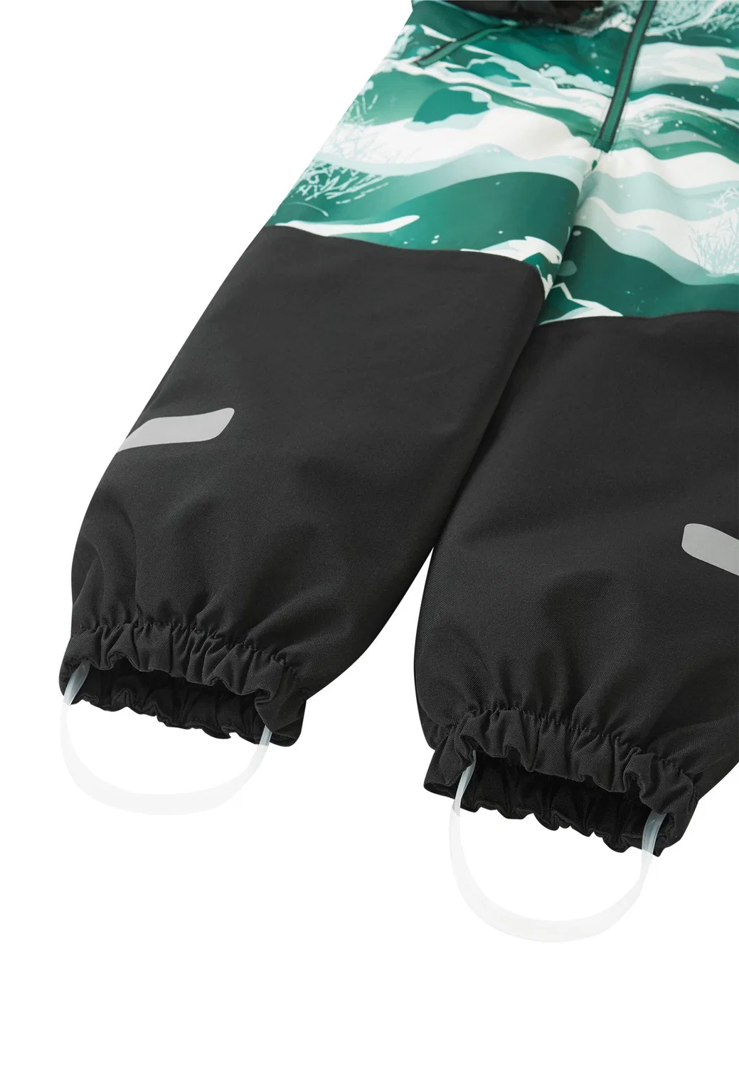 Детский зимний комбинезон Reimatec Schneeanzug Winteroverall Kurikka Reima, Grun Weiß — фото 4
