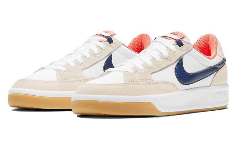 Кроссовки Nike SB Adversary, белый/светло-бежевый — фото 3