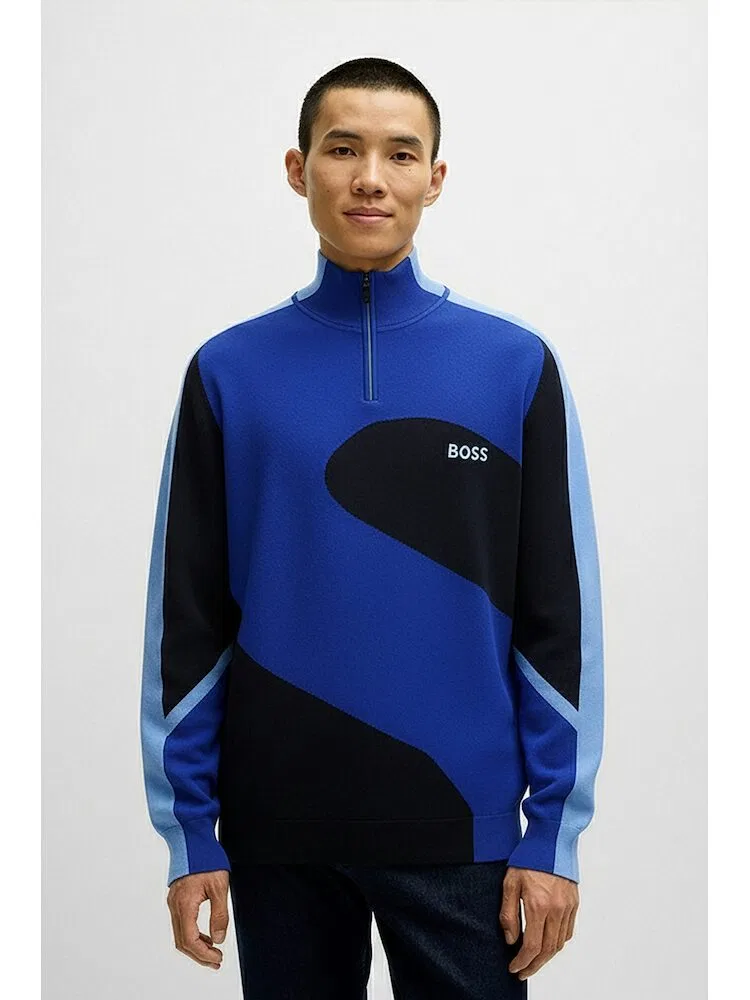 Свитер спортивный Reloko BOSS, Royal Blue