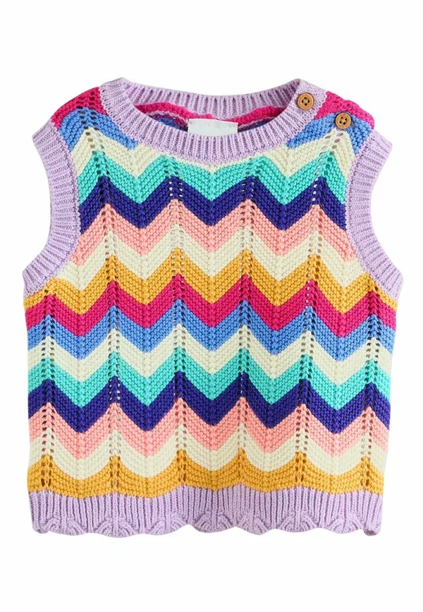 Комплект из шорт и топа хлопковый Regular fit Next, Multi stripe — фото 2