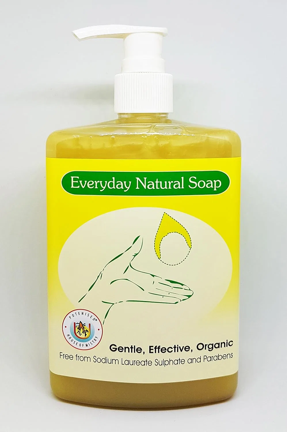 Жидкое мыло для рук Organic Everyday Natural Hand Liquid Soap, The House of Mistry, 500 мл