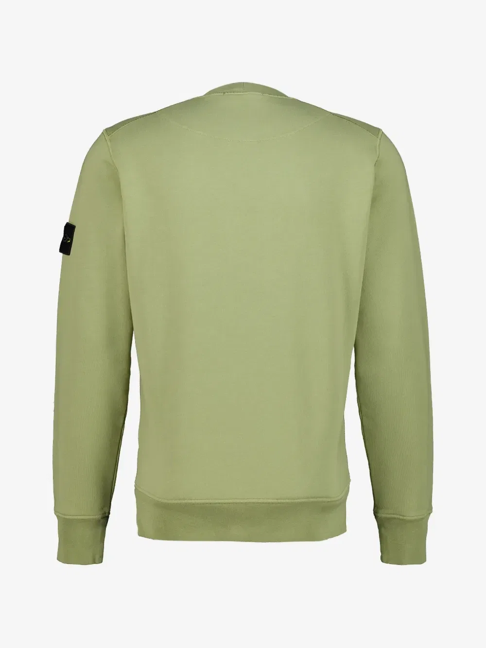 Толстовка из органического хлопка на флисе 6100060 Stone Island, зеленый — фото 2