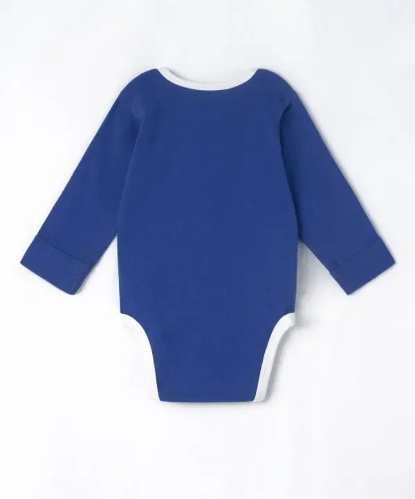 Боди с длинным рукавом 2 шт, Musinsa Standard Kids, голубой/пастельно-голубой — фото 4