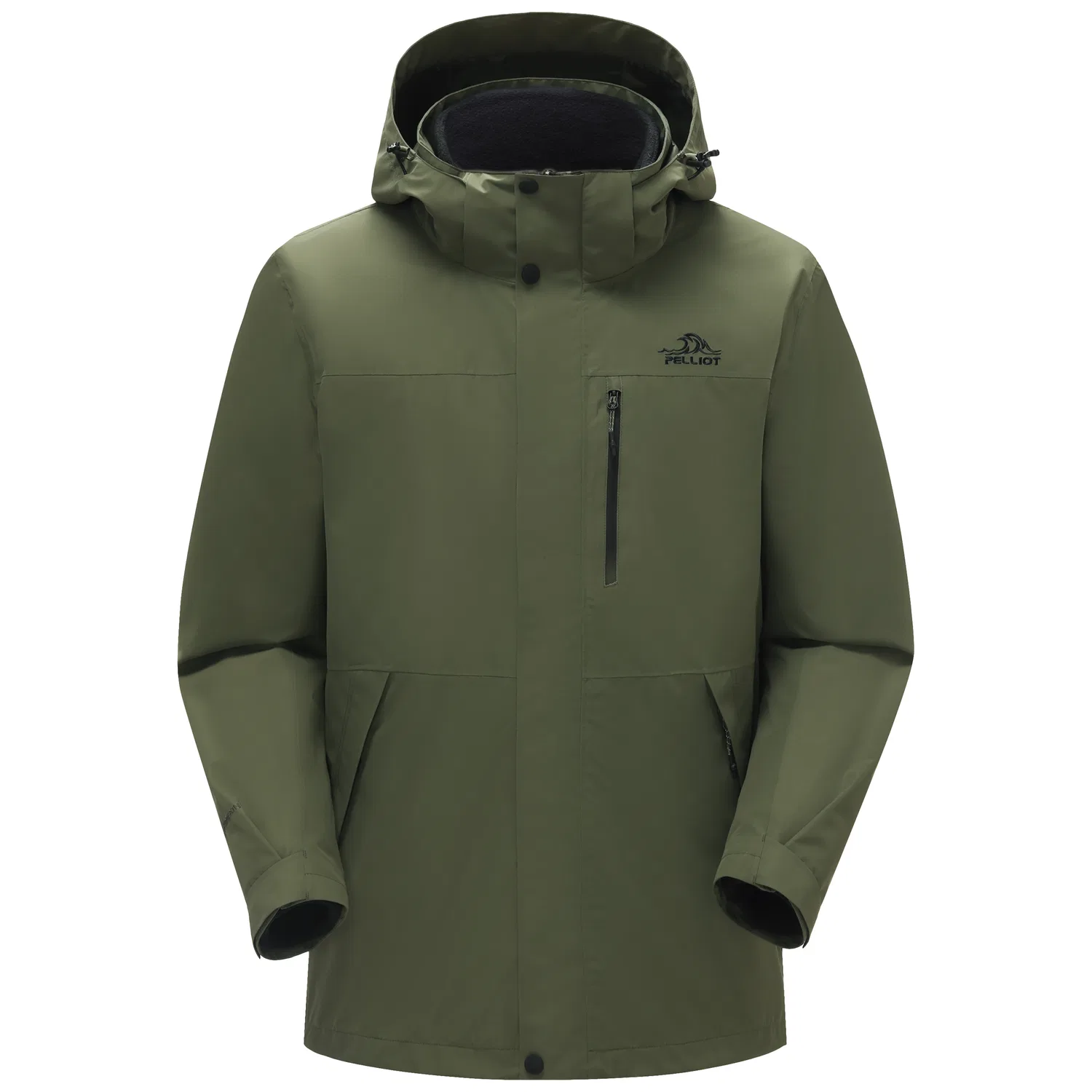 Детская ветровка из плащевки PELLIOT, Pine Green