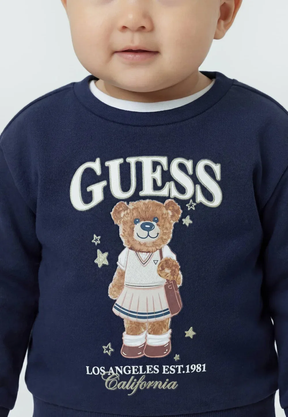 Спортивный топ размера L - толстовка Guess, Dunkelblau