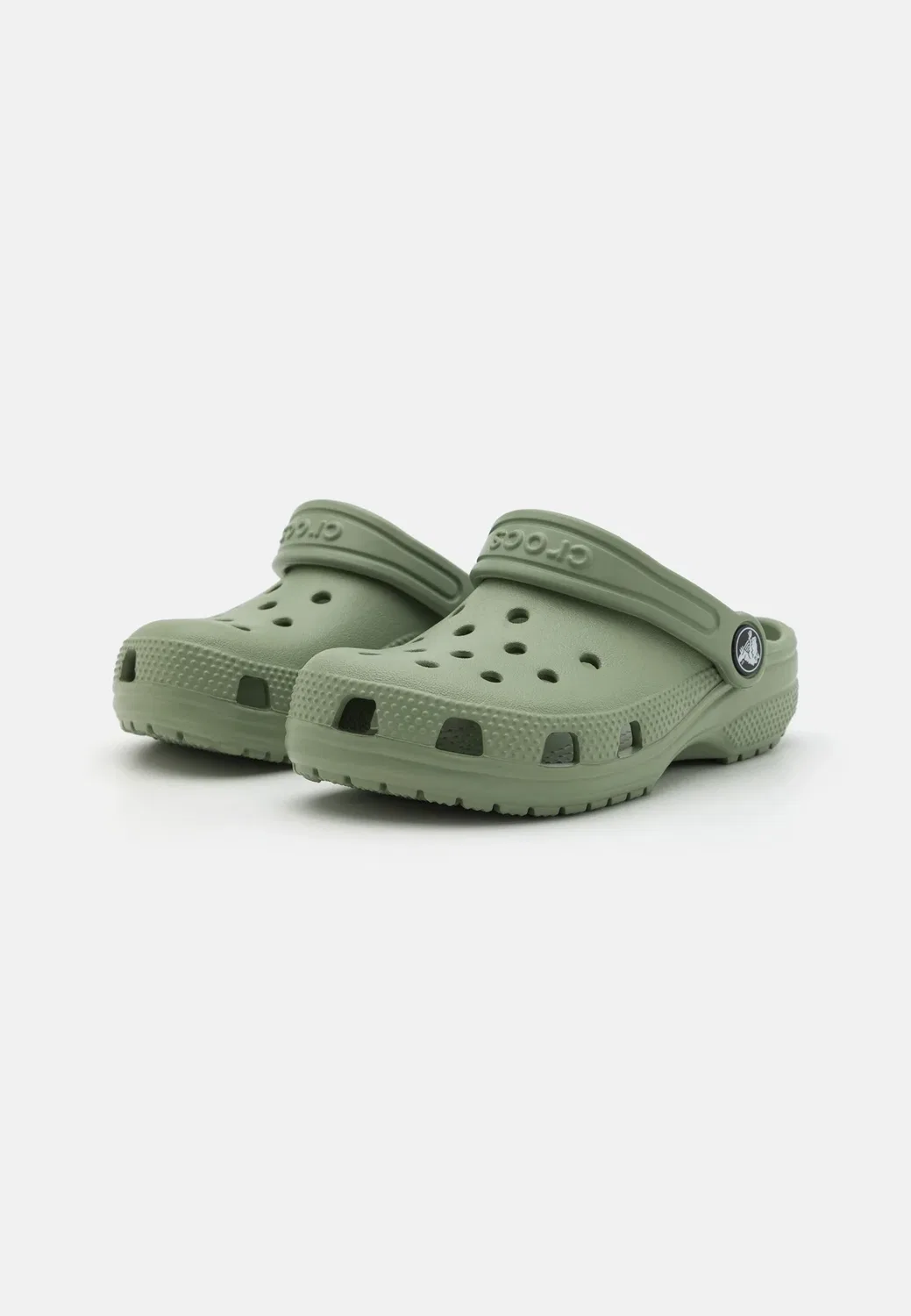 Классические домашние тапочки унисекс Crocs, Moss — фото 2