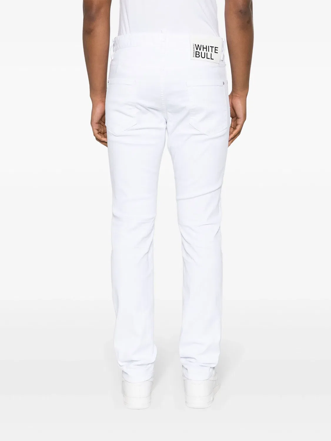 Джинсы Cool Guy Skinny DSQUARED2, оптический белый — фото 4