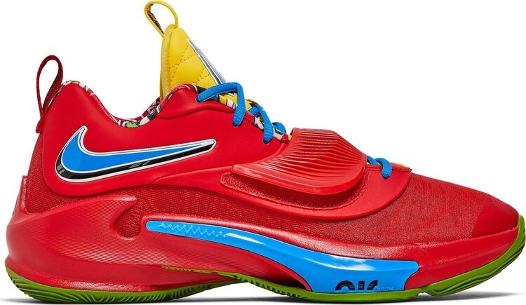 

Кроссовки Nike UNO x Zoom Freak 3 NRG '50th Anniversary - Red', красный