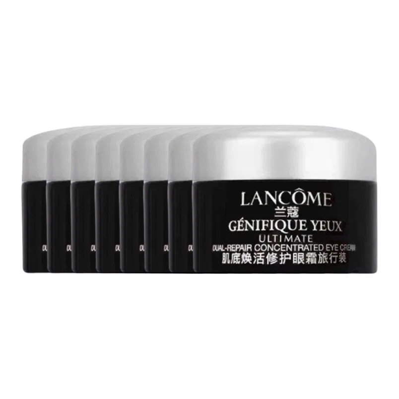 Женский набор пробников крема для глаз с эффектом осветления, 5 мл × 8, LANCOME, Black