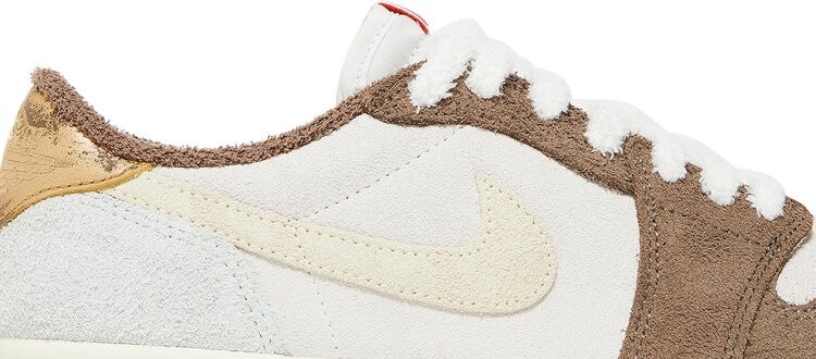 Кроссовки Air Jordan 1 Retro Low OG Year of the Rabbit, коричневый — фото 2
