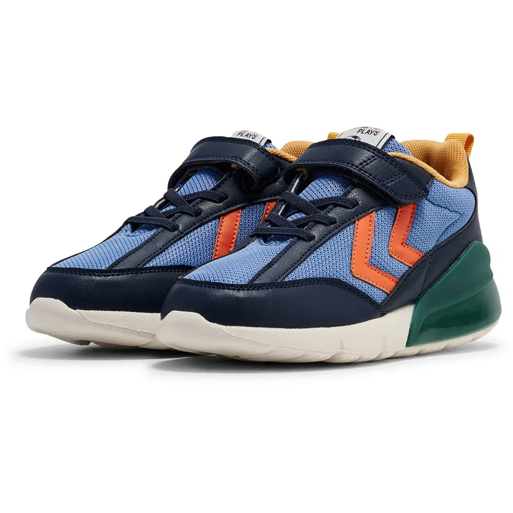Детские кроссовки для девочек с подсветкой Daylight Hummel, Blue — фото 2