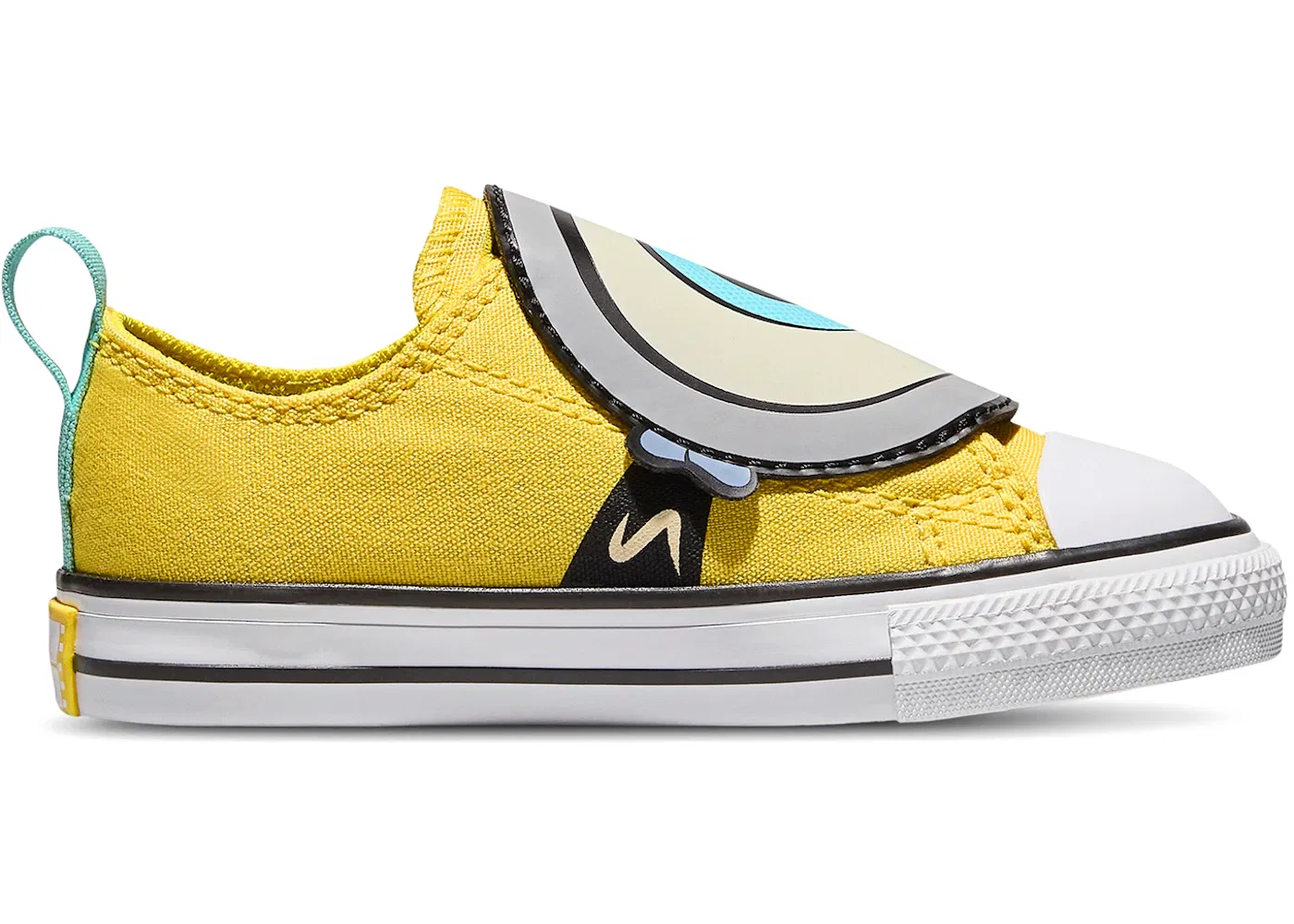 Детские кеды Lifestyle с принтом Minions Converse Converse Chuck Taylor All Star EasyOn Ox, Yellow/White/Black