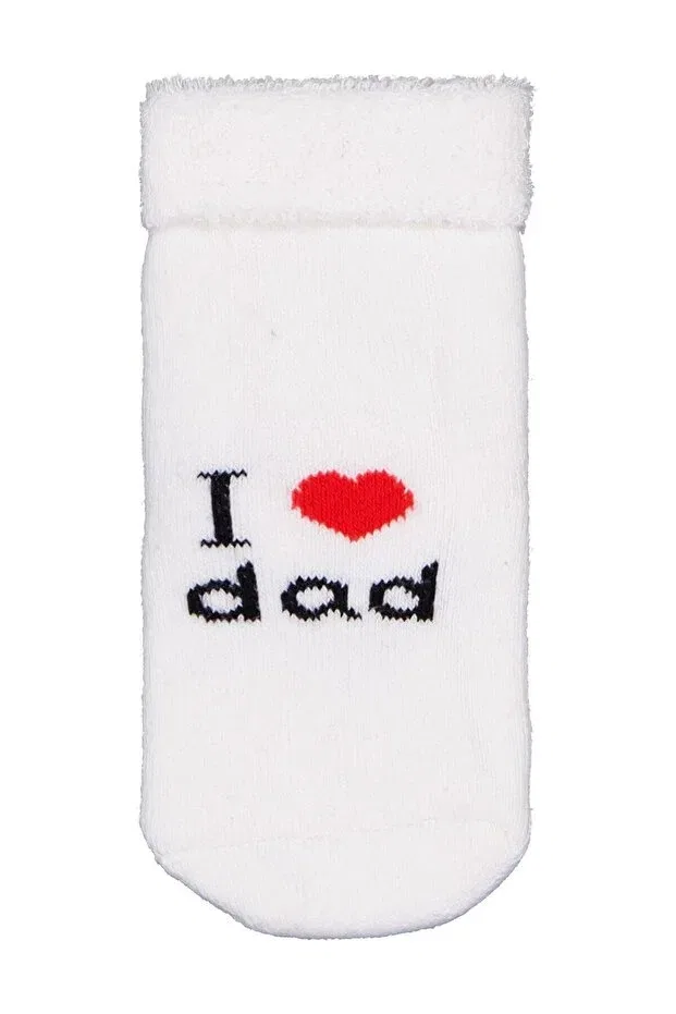 Детский комплект носочков для девочек с вышивкой I Dad Curly Towel Civil Baby, Standard — фото 2