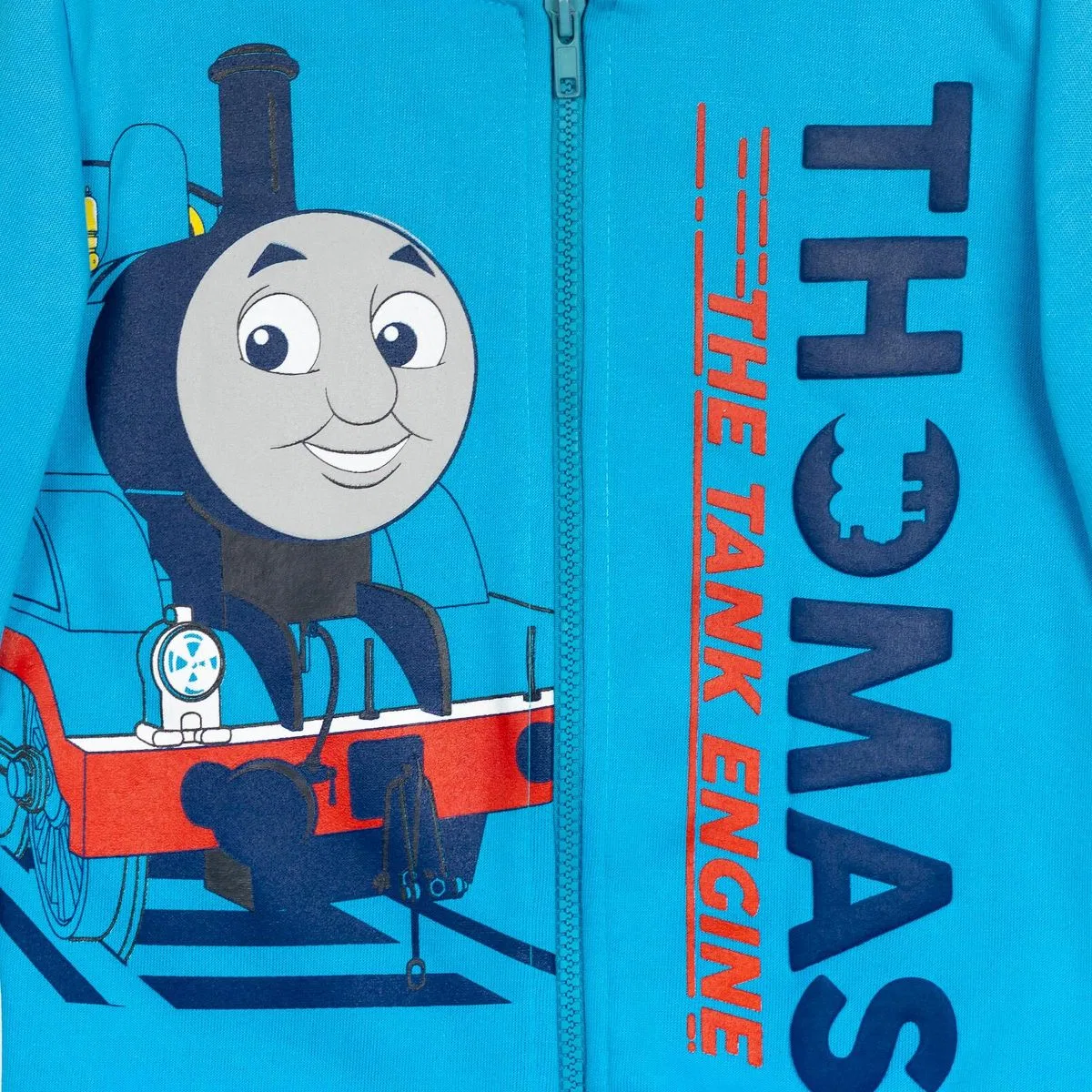 Детское худи на молнии с принтом Thomas & Friends, Thomas — фото 4