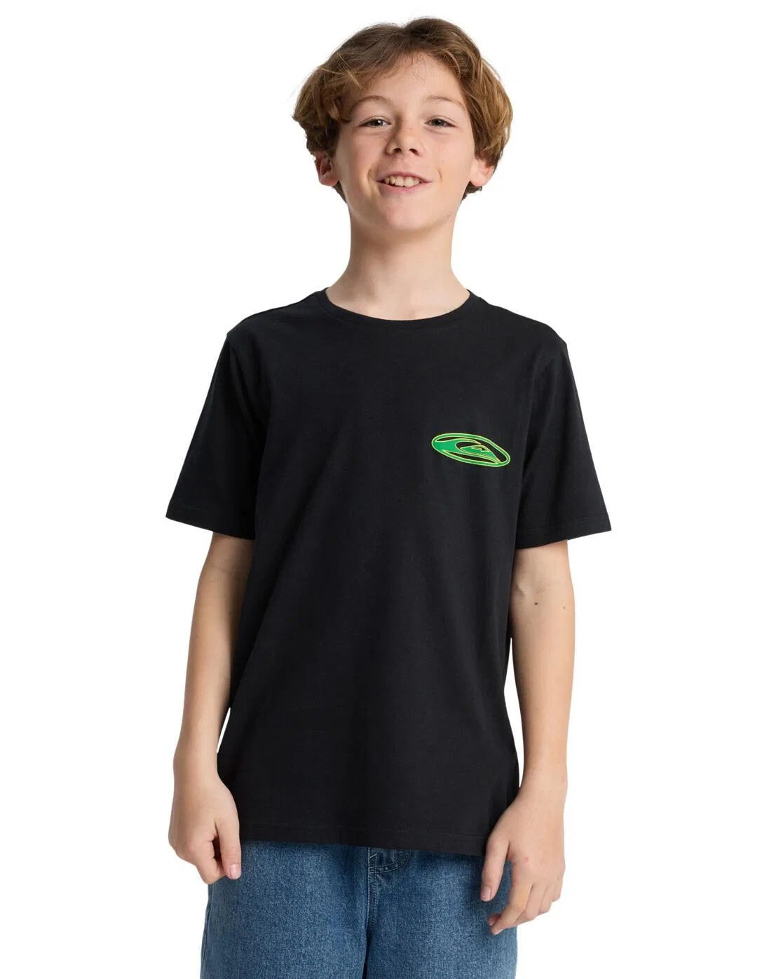 Детская футболка с принтом QUIK GLOBE Quiksilver, Schwarz