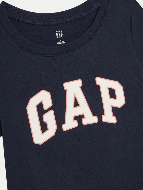 Футболка regular fit Gap, темно-синий — фото 3