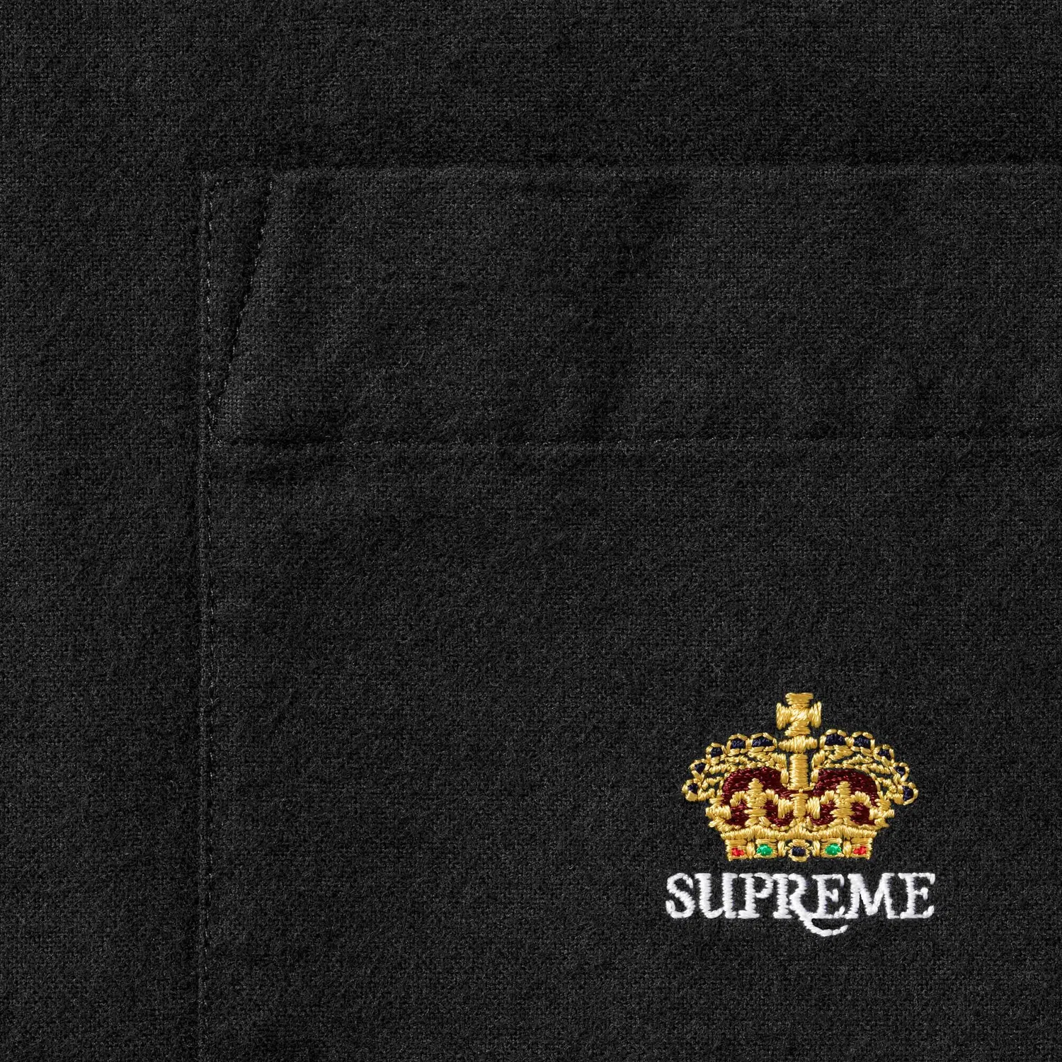 Рубашка свободного кроя Oxford Supreme, Black — фото 3