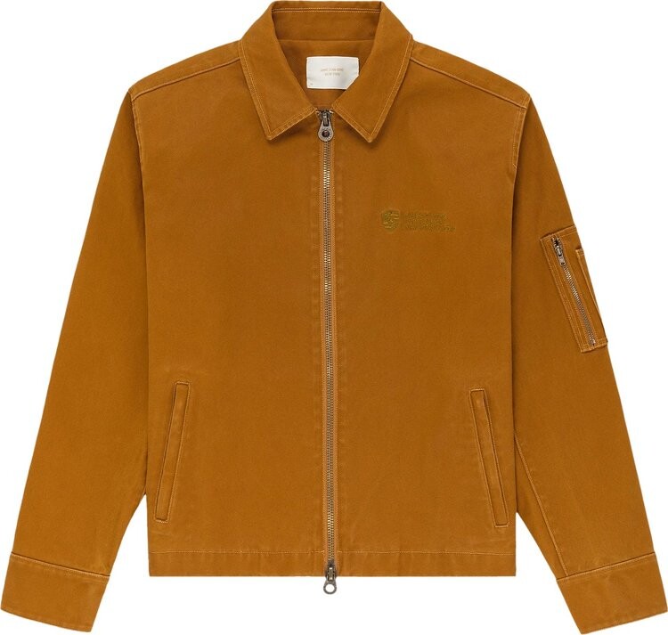 

Куртка Aimé Leon Dore x Porsche 911SC Mechanic Jacket 'Tapenade', загар