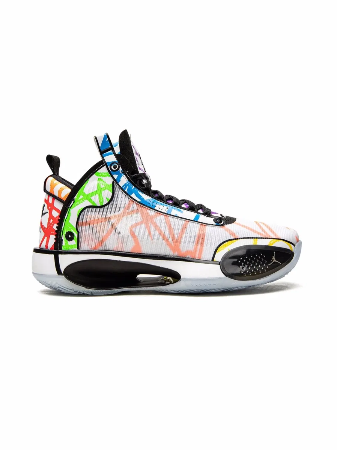 Кроссовки Air Jordan 34 Зион Уильямсон, белый — фото 4