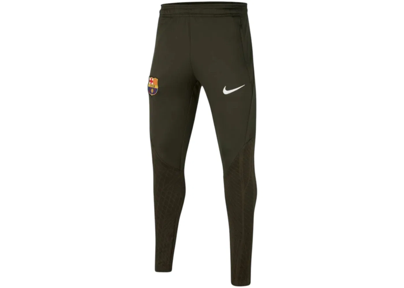 Мужские спортивные штаны с технологией Dri-FIT ADV Nike Barcelona F.C. Strike Elite, Olive Green