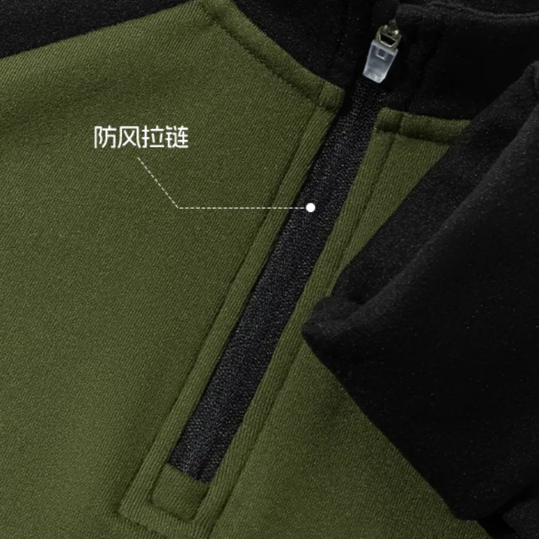 Детская футболка с воротником-стойкой [Base Layer]Green/H Shield K WARRIOR — фото 4
