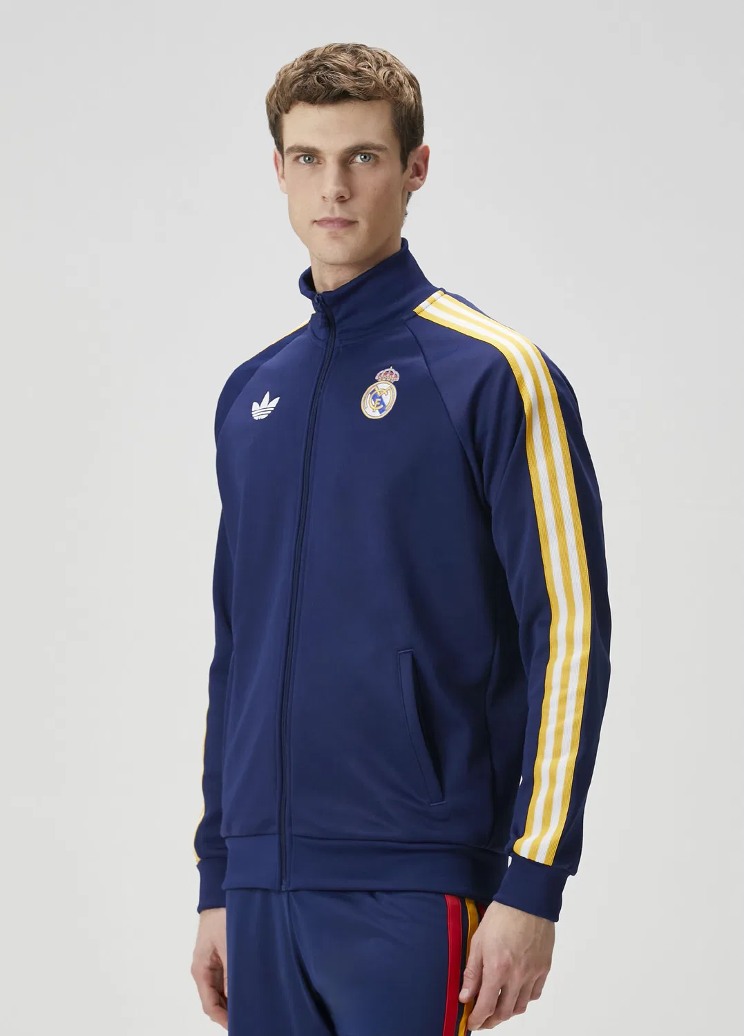 Худи Adidas Real Madrid Originals, mavi — фото 3