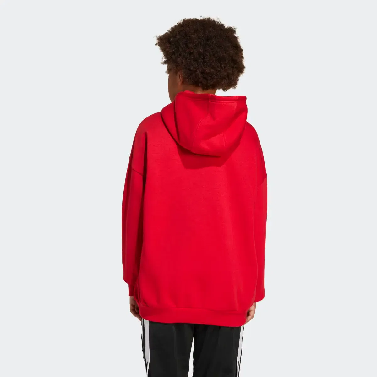 Детская худи с капюшоном для мальчиков Trefoil Kids adidas, Red — фото 4