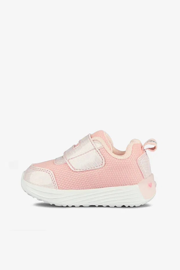 Детские спортивные ботинки для девочек с липучкой Meli baby kids character single velcro warm sports shoes Vicco, Powder — фото 2