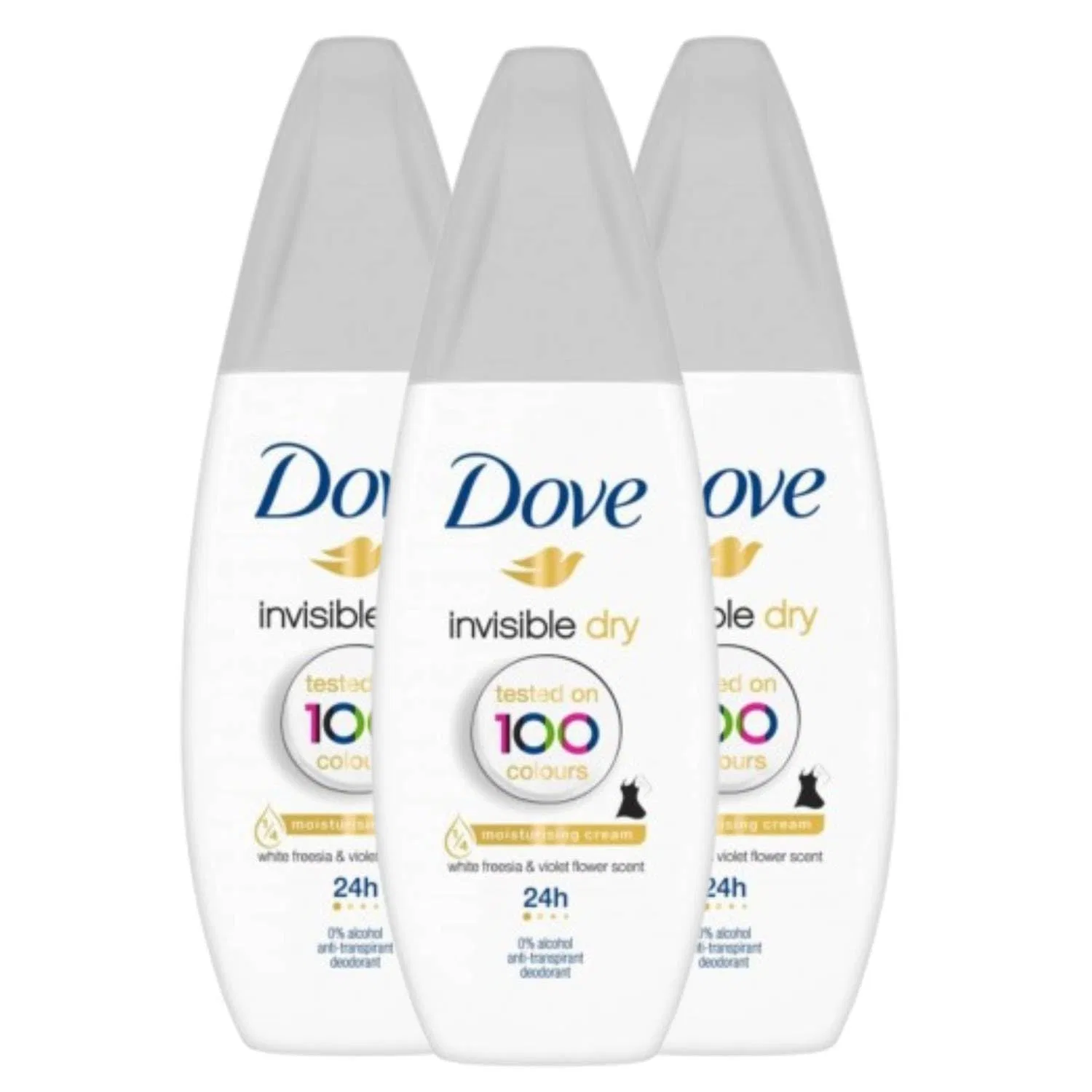 Дезодорант антиперспирант Dove Invisible Dry, 75 мл
