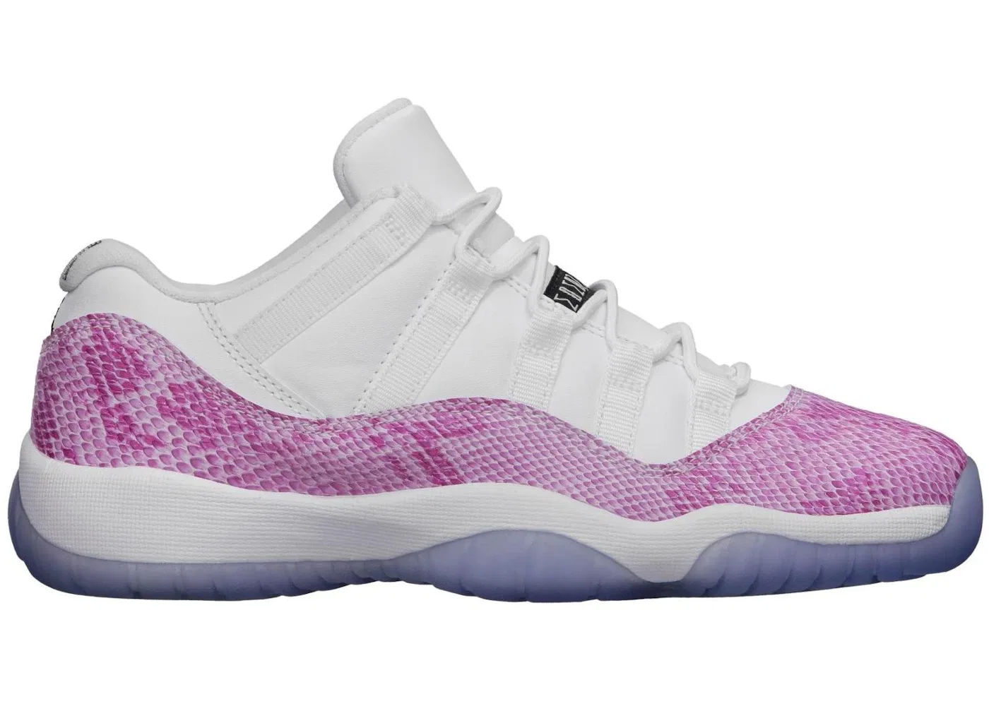 Детские кроссовки с низким верхом Jordan 11 Retro Low Jordan, White Black Pink