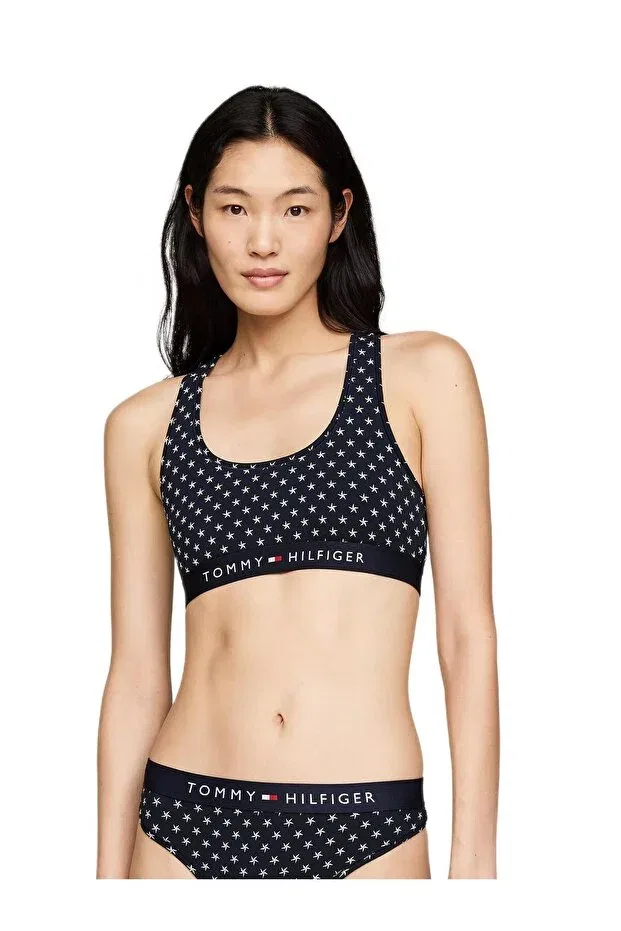 Женский бралет с принтом Tommy Hilfiger, Blue