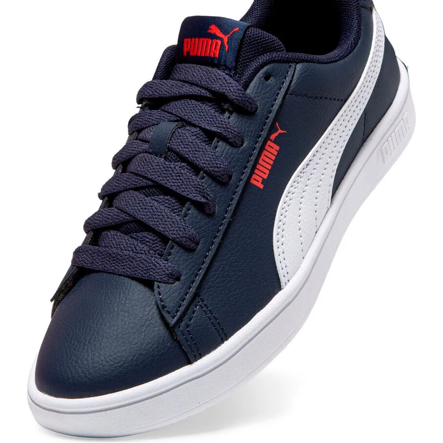 Кеды Puma Rickie Classic Jr, Темно-синий/Красный — фото 4
