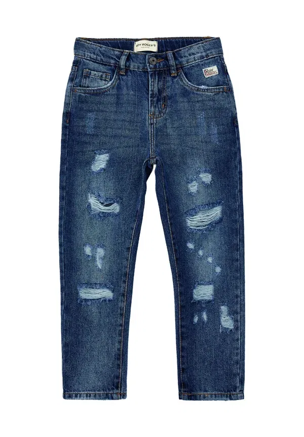 Джинсы деним Straight leg jeans Roy Rogers, Wash Rambo