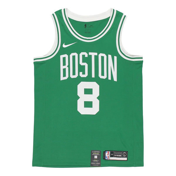 

Спортивная футболка nba swingman jersey sports basketball sw fan edition team limited boston celtics no. 8 green Nike, зеленый