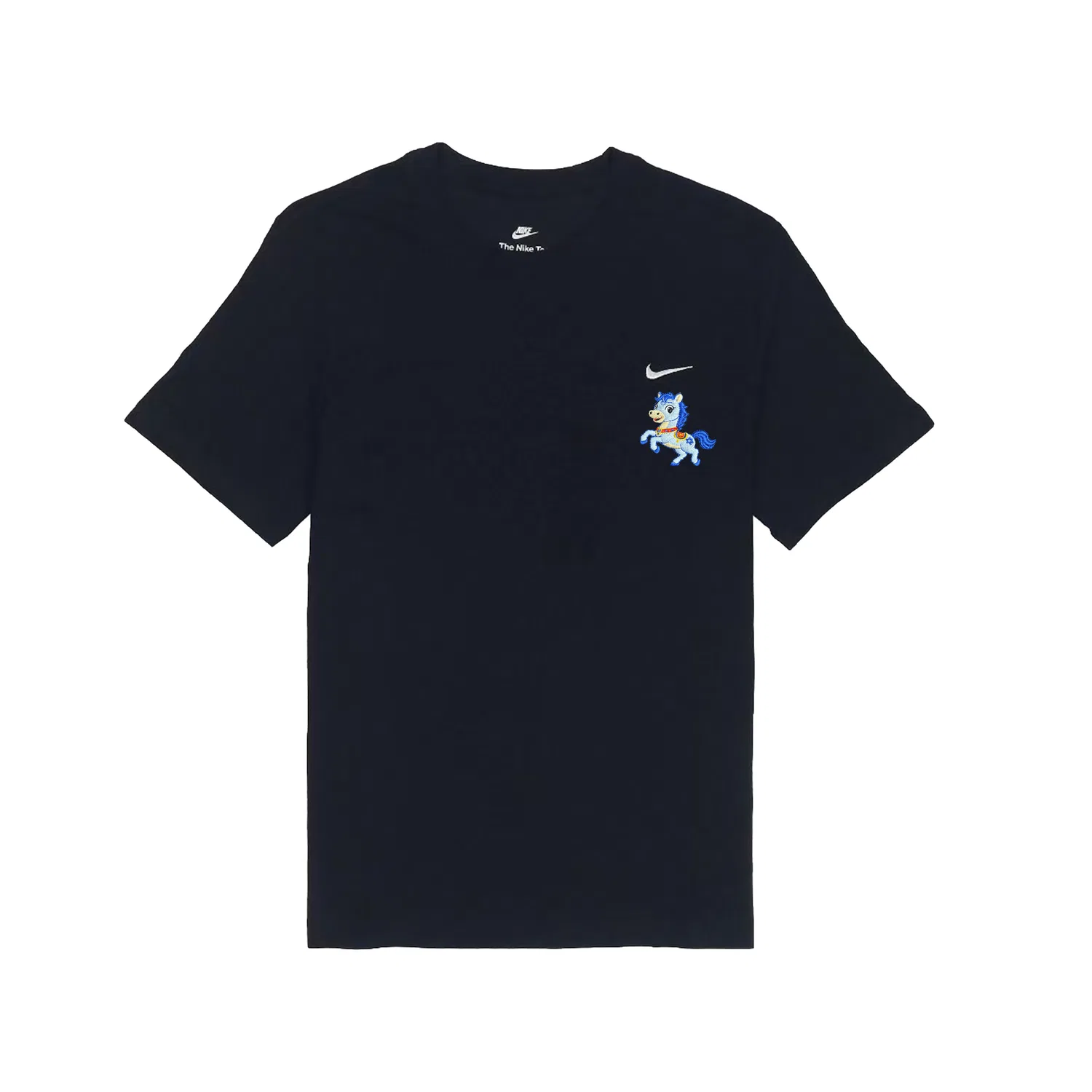 Футболка Nike Sportswear с вышивкой логотипа, черная