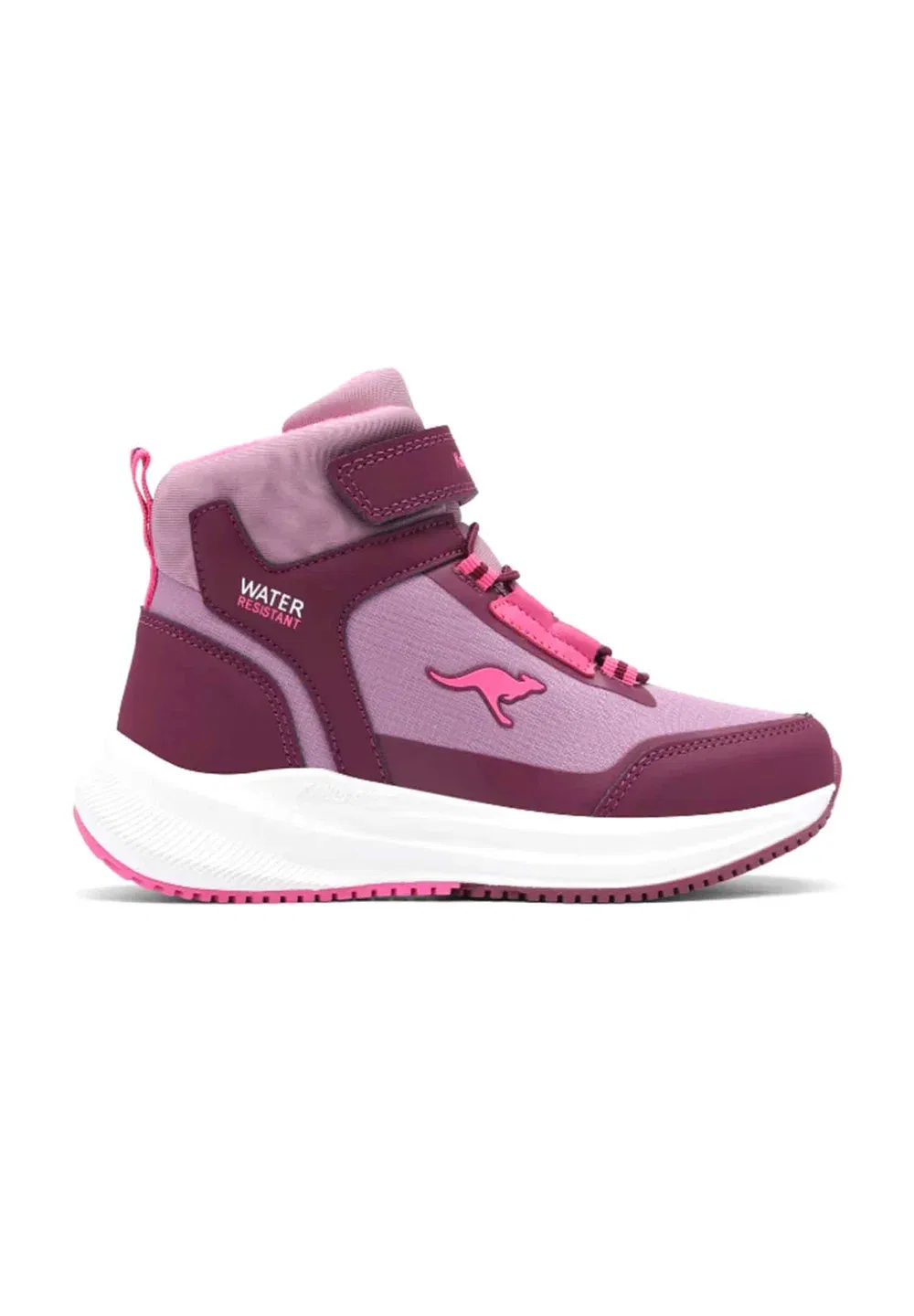 Кроссовки Kinder k-rdk phoenix ev sneaker 10501 000 6336 унисекс - высокие кроссовки Kangaroos, Grape Daisy Pink