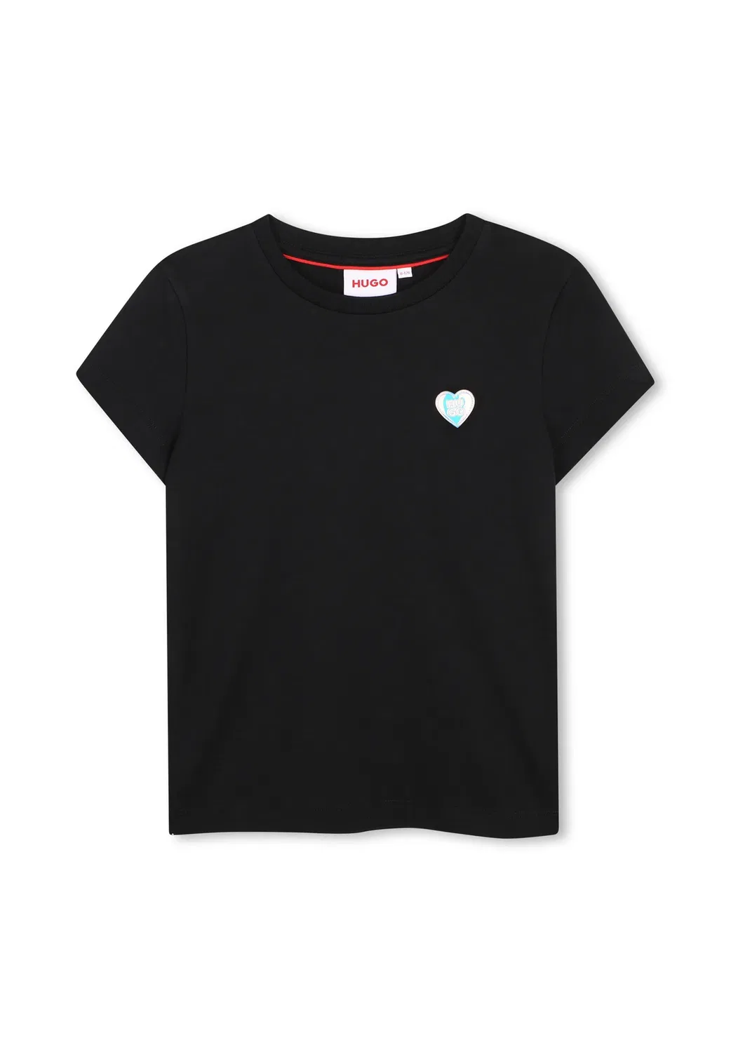 Футболка с короткими рукавами - футболка с принтом Hugo Kids, Black — фото 2