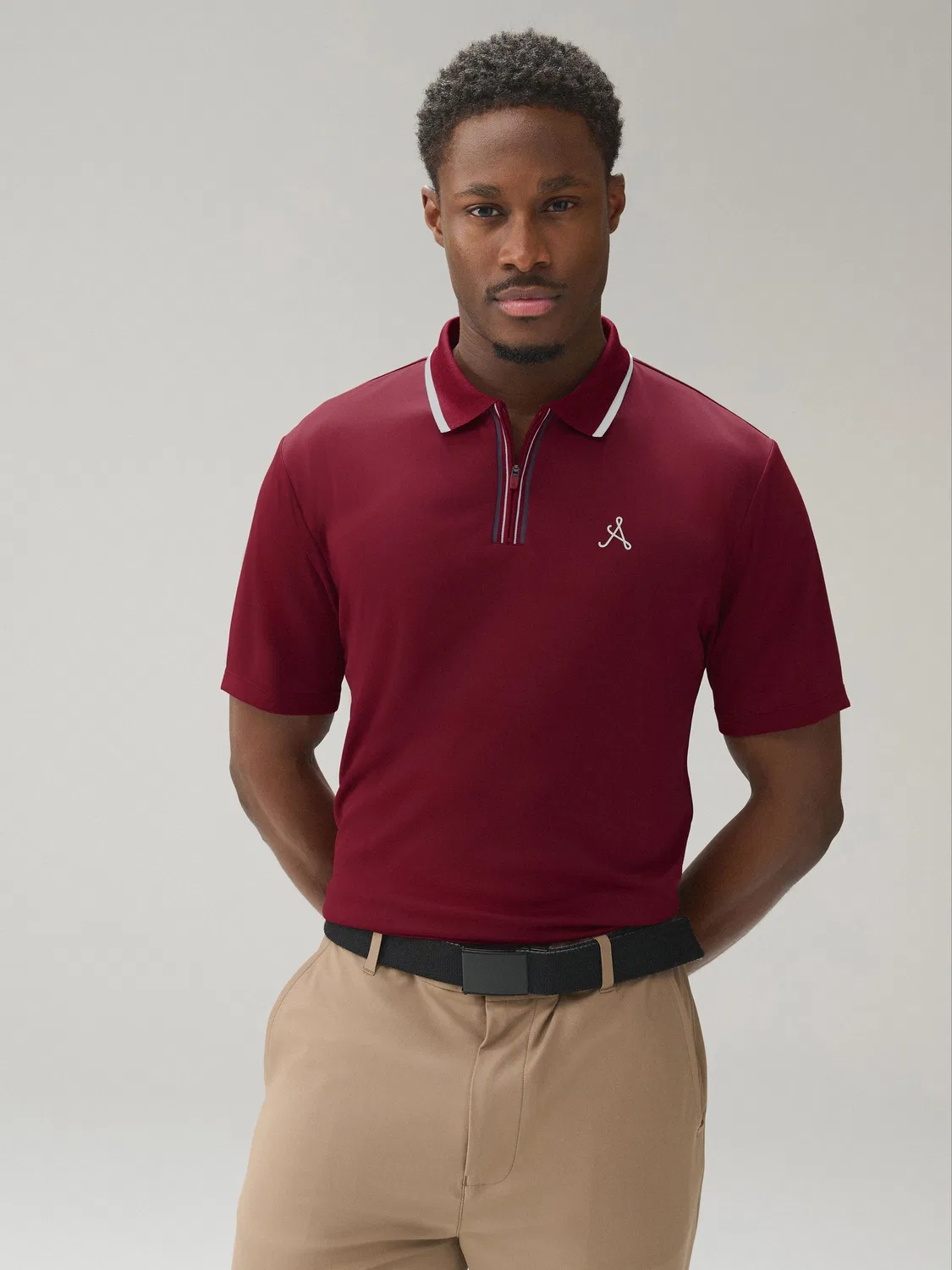 Поло Red Active Tipped Golf Next, красный