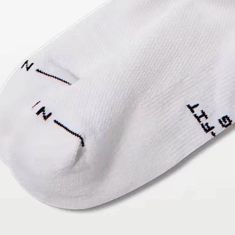 Комплект носков Nike Everyday Elevated, с высоким голенищем, 2 пары, White/Black — фото 4