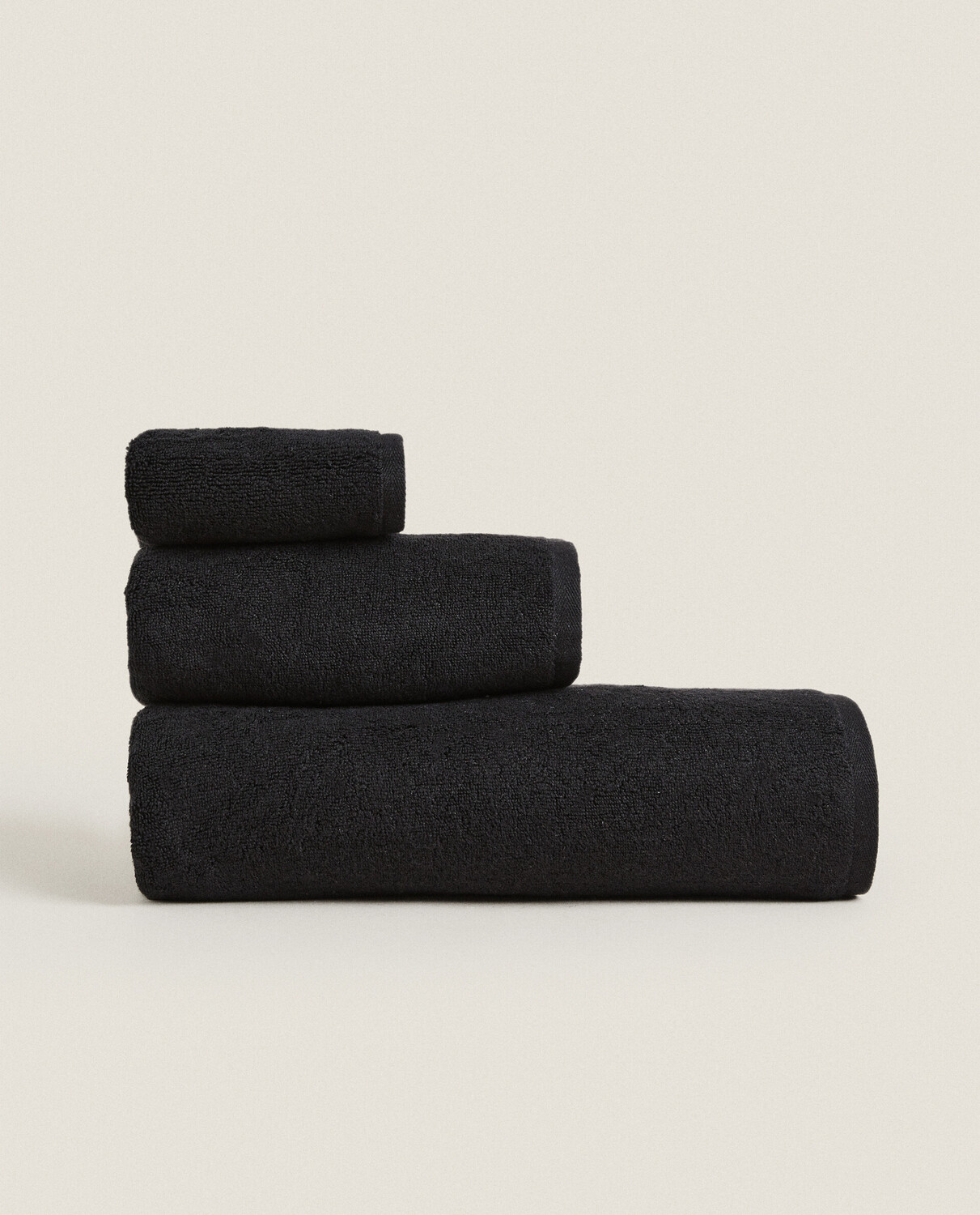 

Полотенце Zara Home Extra Soft Plain, черный
