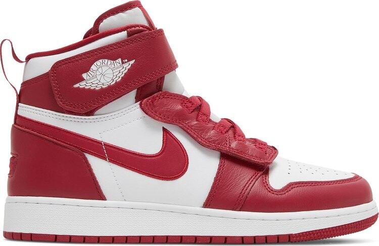 

Кроссовки Air Jordan 1 High FlyEase GS Cardinal Red, красный, Красный;коричневый, Кроссовки Air Jordan 1 High FlyEase GS Cardinal Red, красный