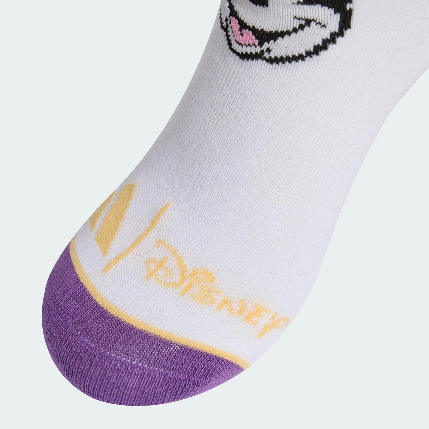 Детские носки с принтом Minnie Mouse Adidas, Weiss Violett Hellgrau — фото 2